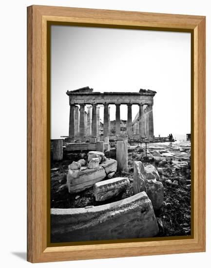 The Parthenon, Acropolis, Athens, Greece-Doug Pearson-Framed Premier Image Canvas