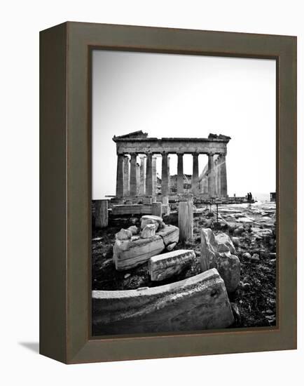 The Parthenon, Acropolis, Athens, Greece-Doug Pearson-Framed Premier Image Canvas