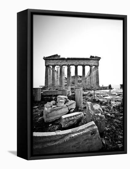 The Parthenon, Acropolis, Athens, Greece-Doug Pearson-Framed Premier Image Canvas