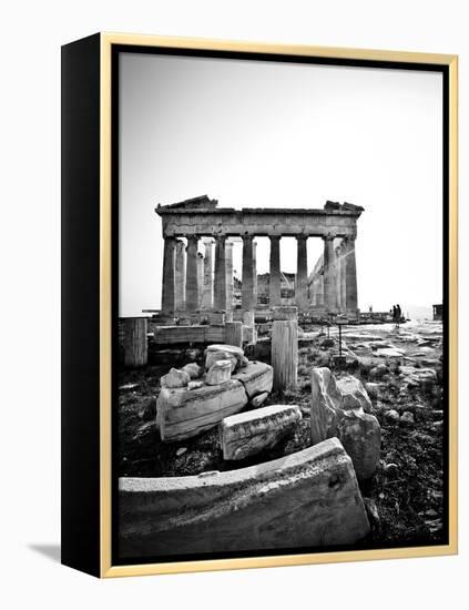 The Parthenon, Acropolis, Athens, Greece-Doug Pearson-Framed Premier Image Canvas