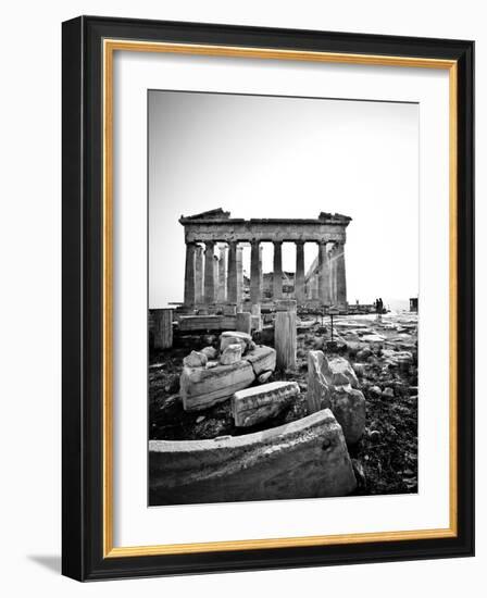 The Parthenon, Acropolis, Athens, Greece-Doug Pearson-Framed Photographic Print