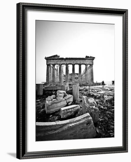 The Parthenon, Acropolis, Athens, Greece-Doug Pearson-Framed Photographic Print