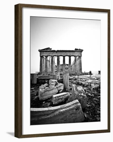 The Parthenon, Acropolis, Athens, Greece-Doug Pearson-Framed Photographic Print