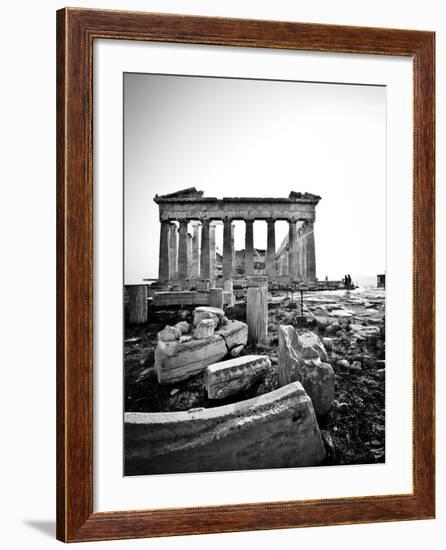 The Parthenon, Acropolis, Athens, Greece-Doug Pearson-Framed Photographic Print