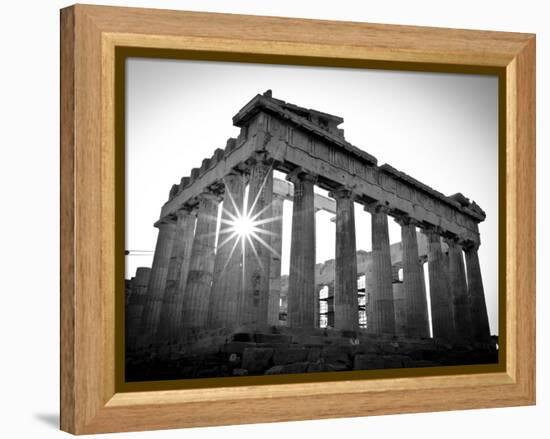 The Parthenon, Acropolis, Athens, Greece-Doug Pearson-Framed Premier Image Canvas