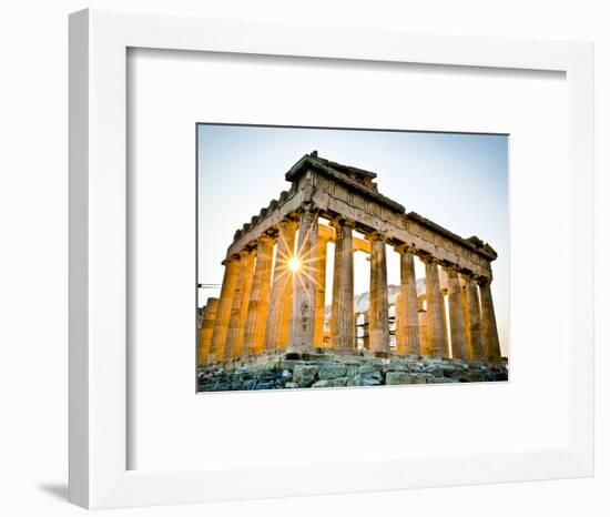 The Parthenon, Acropolis, Athens, Greece-Doug Pearson-Framed Photographic Print