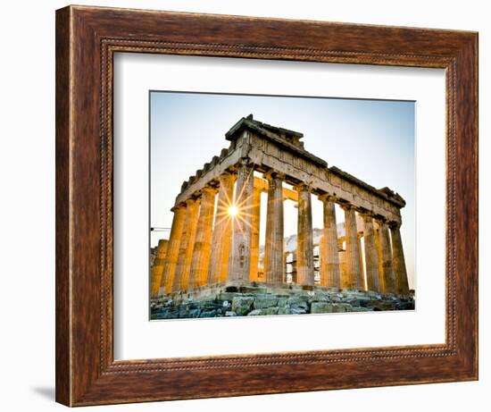 The Parthenon, Acropolis, Athens, Greece-Doug Pearson-Framed Photographic Print