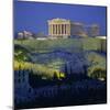 The Parthenon and Acropolis, Unesco World Heritage Site, Athens, Greece, Europe-Tony Gervis-Mounted Photographic Print