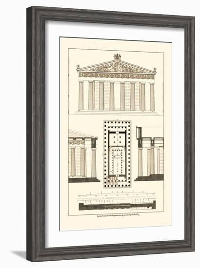 The Parthenon at Athens-J. Buhlmann-Framed Art Print