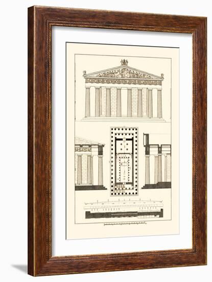 The Parthenon at Athens-J. Buhlmann-Framed Art Print