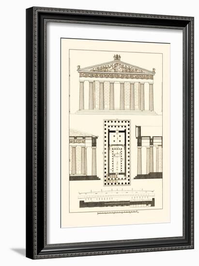 The Parthenon at Athens-J. Buhlmann-Framed Art Print