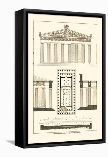 The Parthenon at Athens-J. Buhlmann-Framed Stretched Canvas