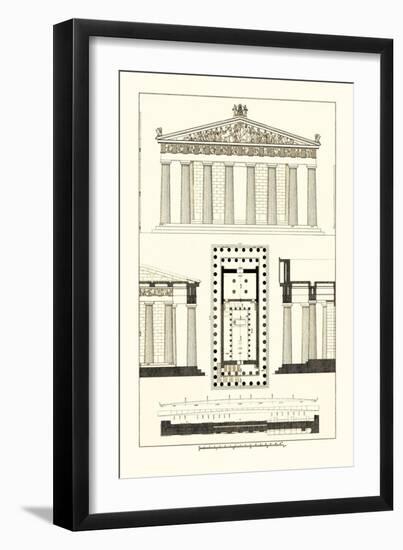 The Parthenon at Athens-J. Buhlmann-Framed Art Print