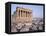 The Parthenon at Sunset, Unesco World Heritage Site, Athens, Greece, Europe-James Green-Framed Premier Image Canvas