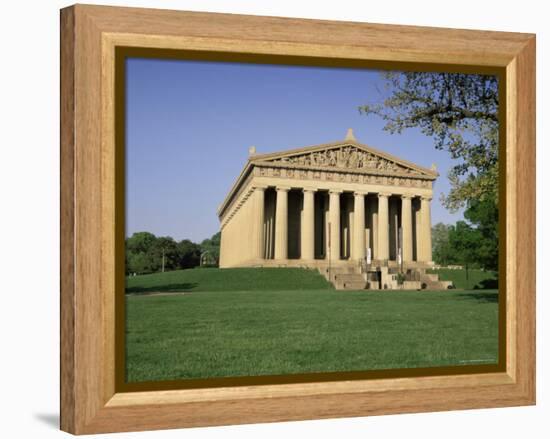 The Parthenon in Centennial Park, Nashville, Tennessee, United States of America, North America-Gavin Hellier-Framed Premier Image Canvas