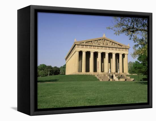 The Parthenon in Centennial Park, Nashville, Tennessee, United States of America, North America-Gavin Hellier-Framed Premier Image Canvas