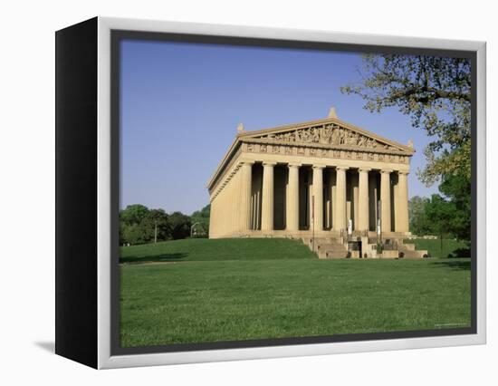 The Parthenon in Centennial Park, Nashville, Tennessee, United States of America, North America-Gavin Hellier-Framed Premier Image Canvas