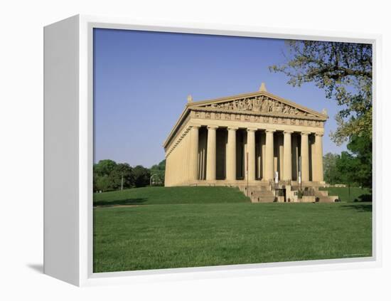 The Parthenon in Centennial Park, Nashville, Tennessee, United States of America, North America-Gavin Hellier-Framed Premier Image Canvas