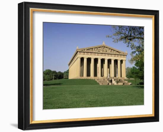 The Parthenon in Centennial Park, Nashville, Tennessee, United States of America, North America-Gavin Hellier-Framed Photographic Print