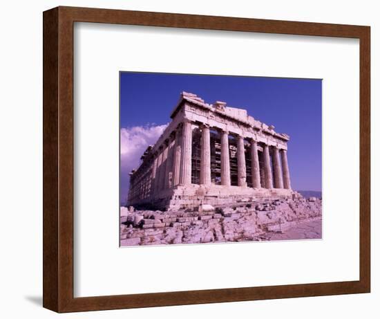 The Parthenon on the Acropolis, Ancient Greek Architecture, Athens, Greece-Bill Bachmann-Framed Photographic Print