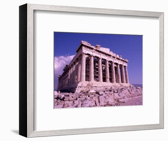 The Parthenon on the Acropolis, Ancient Greek Architecture, Athens, Greece-Bill Bachmann-Framed Photographic Print