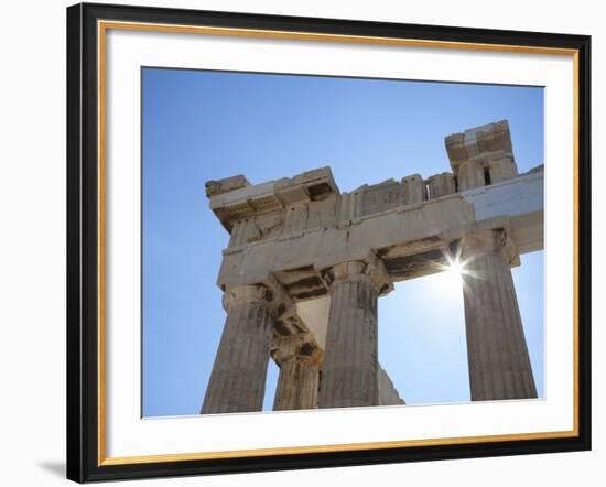 The Parthenon on the Acropolis, UNESCO World Heritage Site, Athens, Greece, Europe-Martin Child-Framed Photographic Print