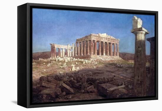 The Parthenon-Frederic Edwin Church-Framed Stretched Canvas