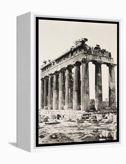 The Parthenon-null-Framed Premier Image Canvas