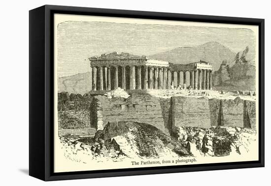 The Parthenon-null-Framed Premier Image Canvas
