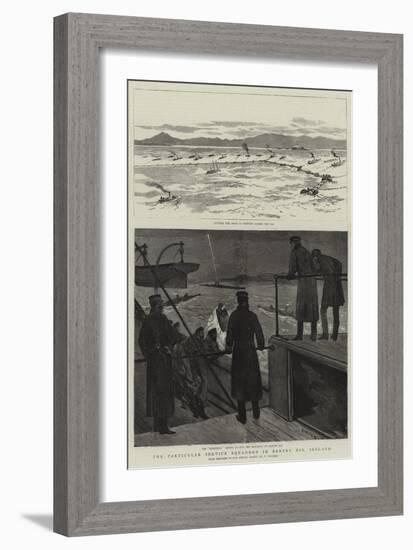 The Particular Service Squadron in Bantry Bay, Ireland-Joseph Nash-Framed Giclee Print