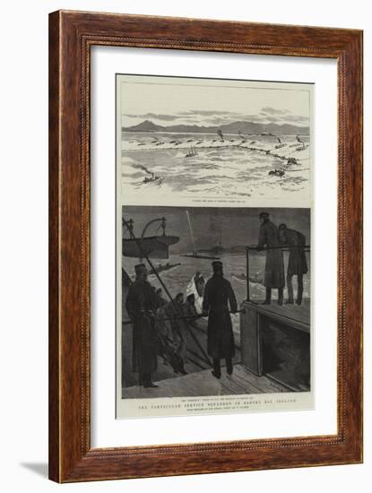 The Particular Service Squadron in Bantry Bay, Ireland-Joseph Nash-Framed Giclee Print