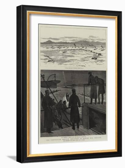 The Particular Service Squadron in Bantry Bay, Ireland-Joseph Nash-Framed Giclee Print