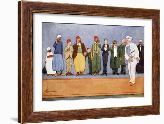 The Parting Guest', 1908-Lance Thackeray-Framed Giclee Print