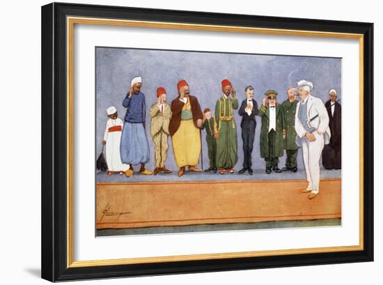 The Parting Guest', 1908-Lance Thackeray-Framed Giclee Print