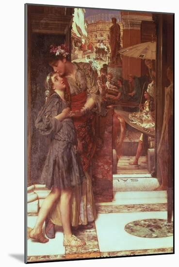 The Parting Kiss-Sir Lawrence Alma-Tadema-Mounted Giclee Print