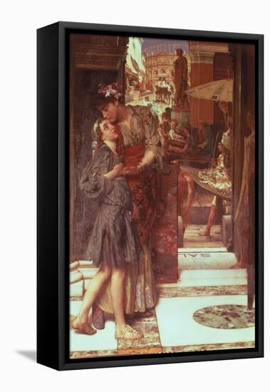 The Parting Kiss-Sir Lawrence Alma-Tadema-Framed Premier Image Canvas