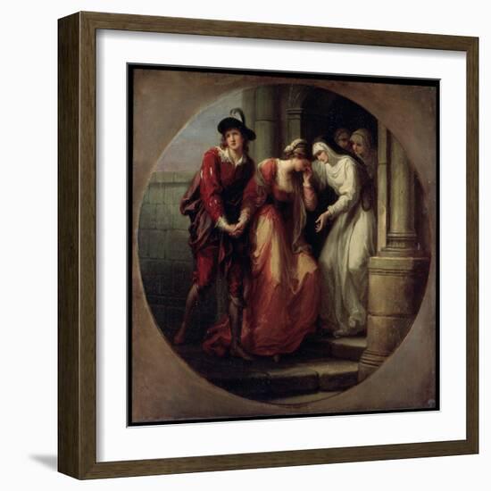 The Parting of Abelard and Heloise, before 1780-Angelika Kauffmann-Framed Giclee Print