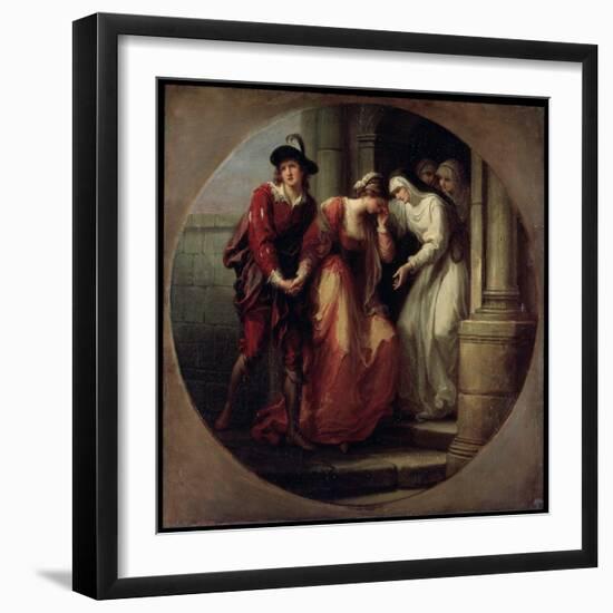 The Parting of Abelard and Heloise, before 1780-Angelika Kauffmann-Framed Giclee Print