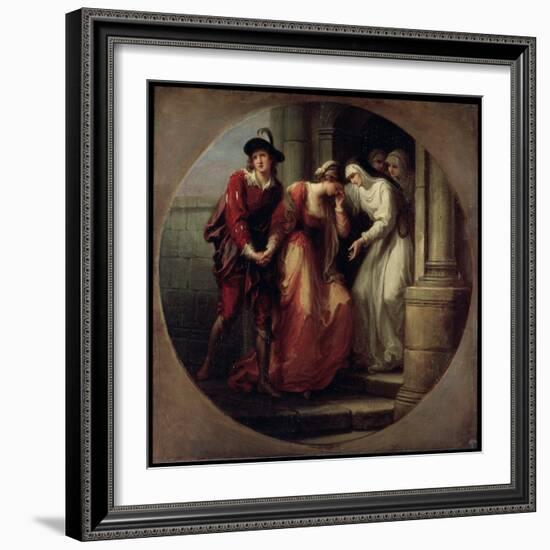 The Parting of Abelard and Heloise, before 1780-Angelika Kauffmann-Framed Giclee Print