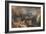 The Parting of Hero and Leander, before 1837-J. M. W. Turner-Framed Giclee Print