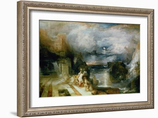 The Parting of Hero and Leander-J. M. W. Turner-Framed Giclee Print