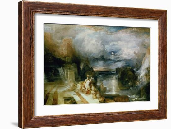 The Parting of Hero and Leander-J. M. W. Turner-Framed Giclee Print