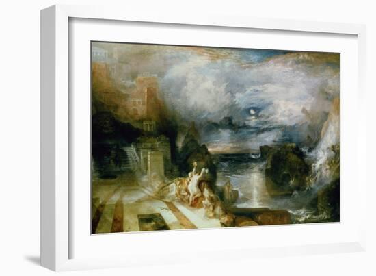 The Parting of Hero and Leander-J. M. W. Turner-Framed Giclee Print