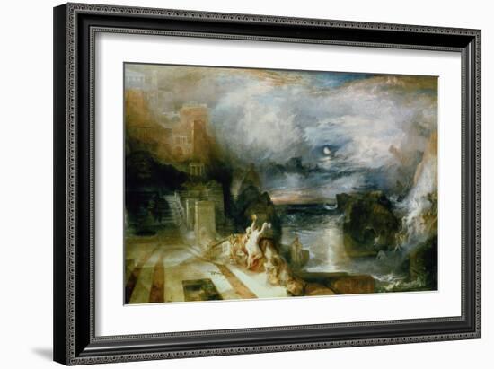 The Parting of Hero and Leander-J. M. W. Turner-Framed Giclee Print