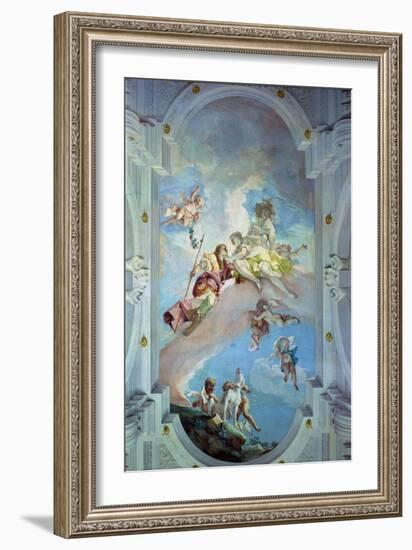 The Parting of Venus from Adonis, 1707-08-Sebastiano Ricci-Framed Giclee Print