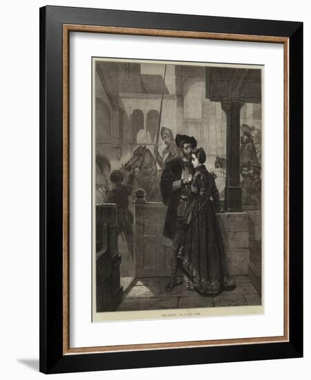 The Parting-Wilhelm Koller-Framed Giclee Print