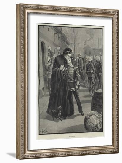 The Parting-Alfred Pearse-Framed Giclee Print