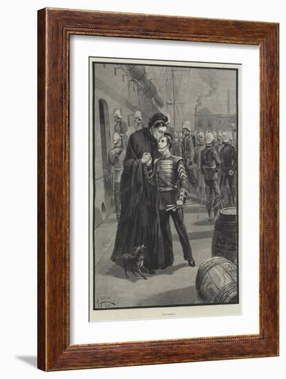 The Parting-Alfred Pearse-Framed Giclee Print