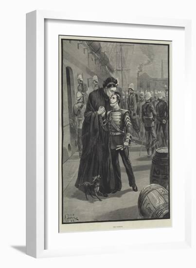 The Parting-Alfred Pearse-Framed Giclee Print