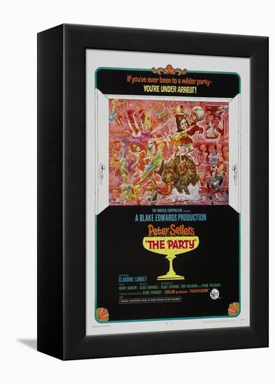 The Party, 1968-null-Framed Premier Image Canvas